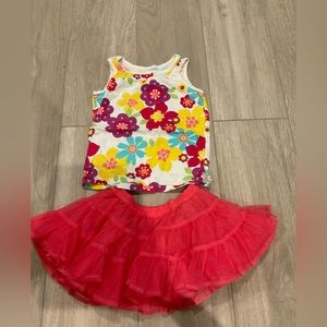Girls Skirt/Tank Set